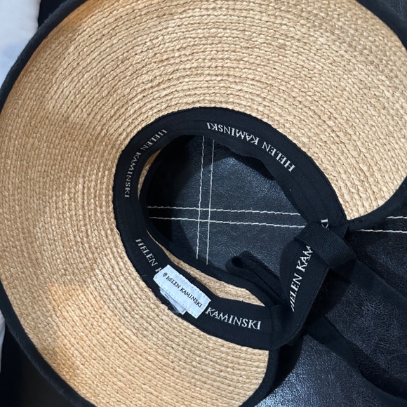 Helen Kaminski packable Mita Raffia Visor - Picture 4 of 6